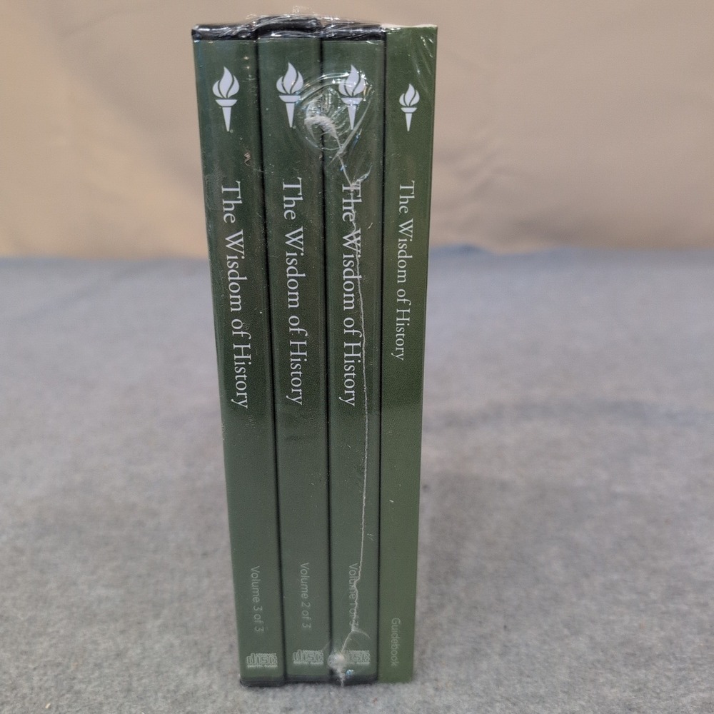 The Great Courses The Wisdom of History J Rufus Fears CD Course Guidebook NEW - Picture 2 of 3